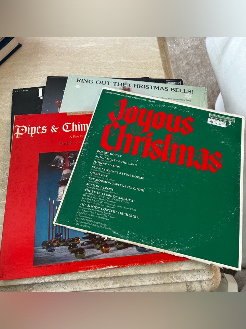Christmas vinyl collection